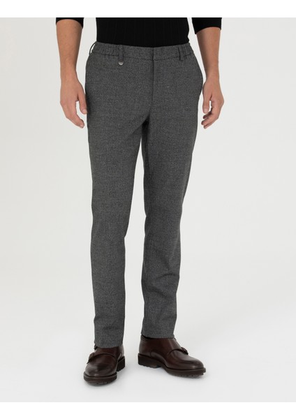 Erkek Füme Ex. Slim Fit Kumaş Pantolon 50275552-VR058 fiyatları