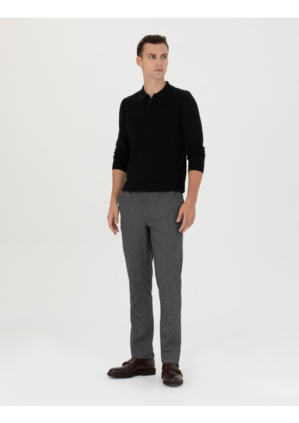 Erkek Füme Ex. Slim Fit Kumaş Pantolon 50275552-VR058 modelleri