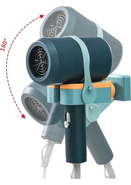 Turuncu Tarzı Duvara Monte Basit Saç Kurutma Makinesi Tutucu Depolama Abs Banyo Raf Ev Saç Kurutma Makinesi Raf Organizatör Punch-Ücretsiz Donanım (Yurt Dışından) fırsatları