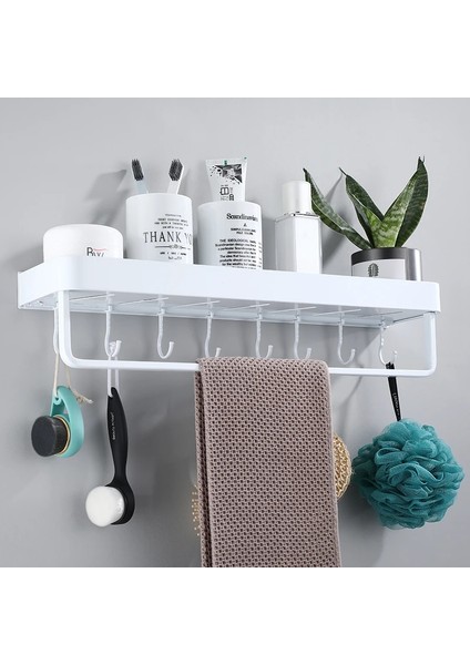 40CM Tarzı Beyaz Uzay Alüminyum Banyo Rafları Tek Katmanlı Raf Şampuan Rafı Mutfak Rafı Banyo Rafı (Yurt Dışından) fırsatları