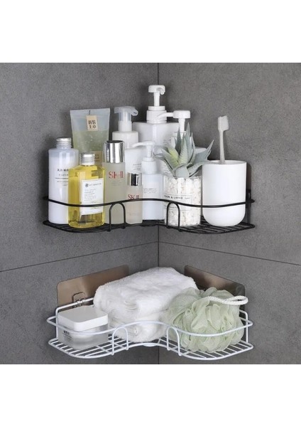 Çoklu Stil Üçgen Depolama Rafı Mutfak Banyo Köşe Depolama Rafı Banyoda Duvara Monte Depolama Rafı Yatak Odası Rafları (Yurt Dışından) fiyatları