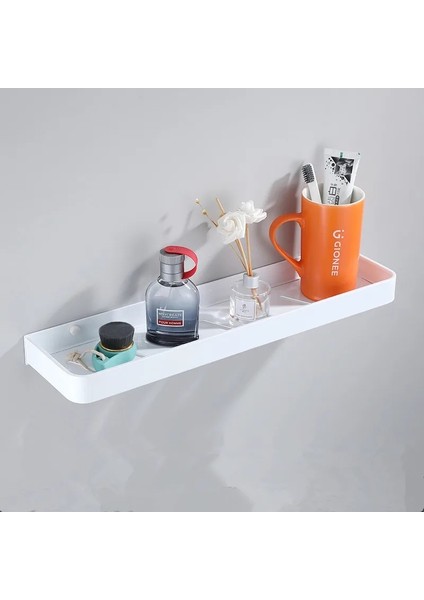 23CM Siyah Tarzı Banyo Rafı Banyo Duş Rafı Alüminyum Beyaz Banyo Köşe Rafı cm Duvara Monte Siyah Alüminyum Mutfak Depolama Tutucu (Yurt Dışından) fırsatları
