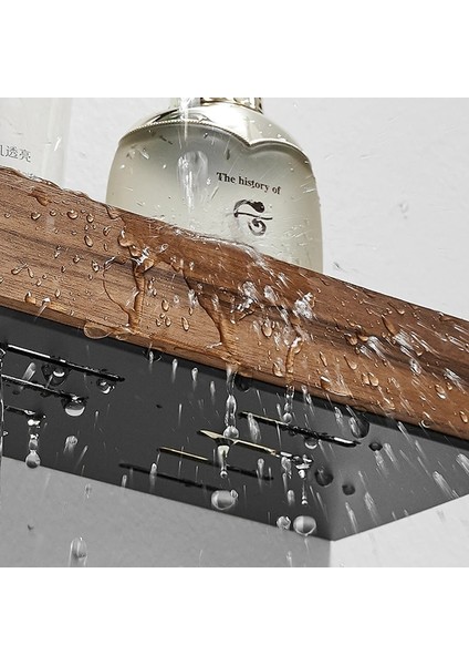 Beyaz 30CM Tarzı Banyo Rafı Duvara Monte Duş Odası Tuvalet Iskandinav Tarzı Raf Kozmetik Depolama Mutfak Çok Amaçlı Raf Masif Ahşap (Yurt Dışından) fırsatları