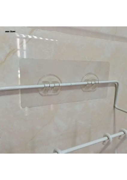 No.2 Tarzı Duvara Monte Yapışkan Kanca Altında Tel Raf Raf Askı Tutucu Kelepçe Organizatör Banyo Rafları Banyo Organizasyonu (Yurt Dışından) fırsatları