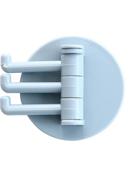 Iskandinav Mavisi Tarzı Döner Kanca Çok Amaçlı Mutfak Traceless Banyo Duvar Rafı Tırnaksız Kanca Kanca Havlu Askısı (Yurt Dışından)