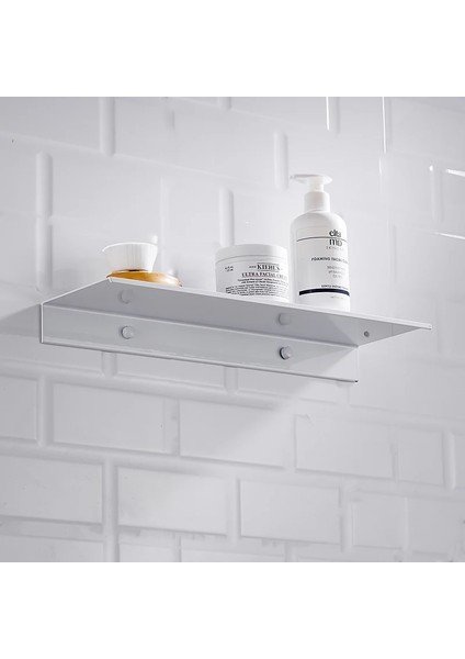 20CM-BEYAZ Tarz Banyo Aksesuarları Uzay Alüminyum Beyaz Banyo Rafları Mutfak Duvar Rafı Duş Depolama Rafı cm (Yurt Dışından) fırsatları