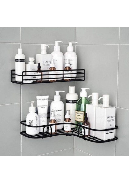 C-Sabun Kutusu-Kahverengi Tarzı Banyo Rafı Mutfak Düzenleyici Raflar Köşe Çerçeve Demir Duş Rafı Depolama Rafı Şampuan Tutucu Banyo Aksesuarları Için (Yurt Dışından)