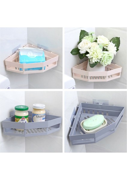 Bej 26X10X6CM Tarzı Raf Banyo Raf Organizatör Tuvalet Şampuanı Jel Depolama Sepeti Dekorasyon Banyo Köşe Duş Rafı Raf Tutucu Aksesuarları (Yurt Dışından) fiyatları