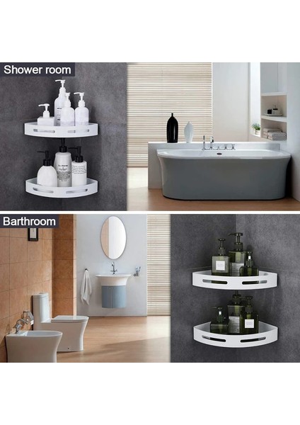 1 Adet Siyah Tarzı Banyo Duş Rafı Köşe Rafı 4 Kanca ile Banyo Tuvalet Mutfak Depolama Organizatör Yapıştırıcı Hiçbir Sondaj Alüminyum Raflar (Yurt Dışından) modelleri