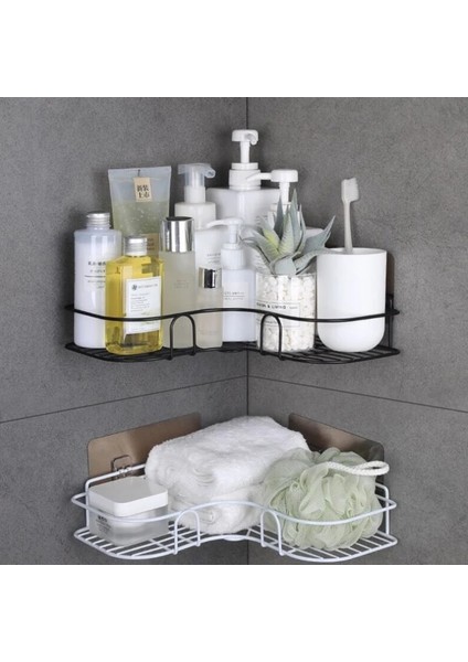 Stil 3 Stili Banyo Rafı Duş Şampuan Sabun Organizatör Üçgen Kozmetik Ücretsiz Yumruk Emme Duvara Monte Depolama Rafı Mutfak Tuvalet Için (Yurt Dışından) fırsatları