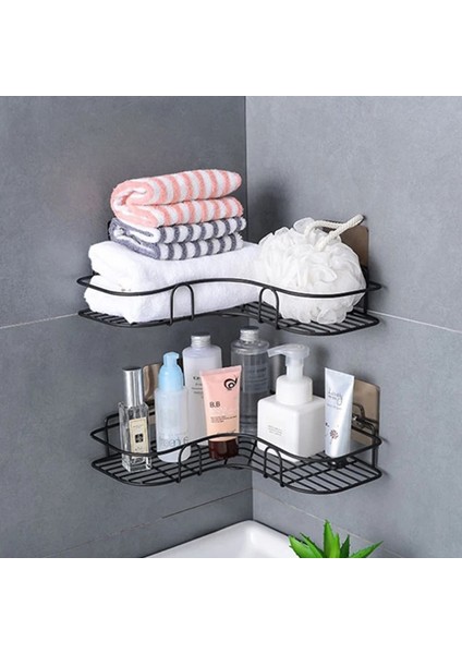 Stil 3 Stili Banyo Rafı Duş Şampuan Sabun Organizatör Üçgen Kozmetik Ücretsiz Yumruk Emme Duvara Monte Depolama Rafı Mutfak Tuvalet Için (Yurt Dışından) indirimleri