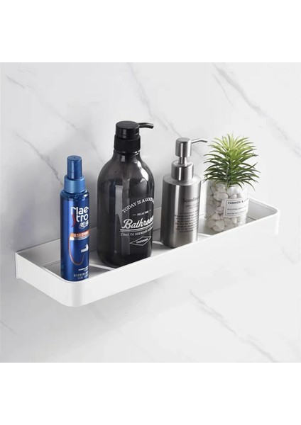 B-30 cm Stili Banyo Rafı Beyaz Alüminyum Emtia Organizatör Rafları Mutfak Depolama Rafı Duş Şampuan Tutucu Havlu Asılı Bar (Yurt Dışından) modelleri