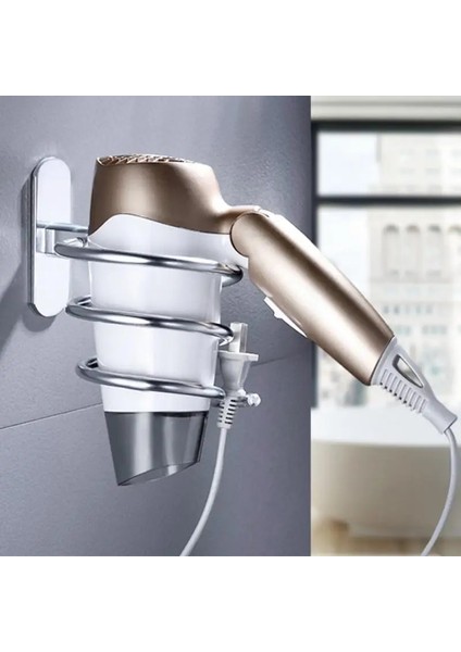 No.4 Stili Saç Kurutma Makinesi Tutucu Raf Duvara Monte Saç Kurutma Makinesi Tutucu Yüksek Li Banyo Raf Depolama Organizatör Saç Kurutma Makinesi Için Banyo (Yurt Dışından) modelleri