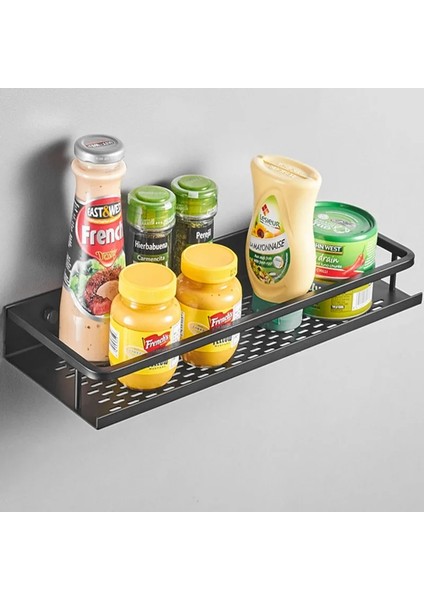 40CM Tarzı Banyo Raf Rafları Şampuan Duş Depolama Rafı Mutfak Tutucu Tuvalet Mutfak Düzenleyici Banyo Aksesuarları Seti (Yurt Dışından) fırsatları