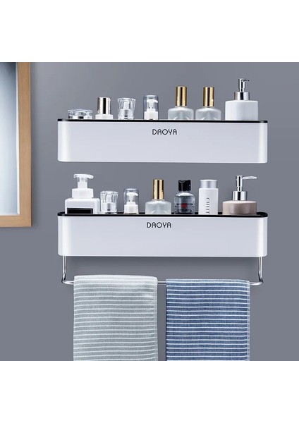 Siyah Depolama Rafı Stili Wc Raf Duş Caddy Organizatör Duvara Montaj Şampuan Rafı Havlu Bar Yok Sondaj Mutfak Banyo Depolama Banyo Aksesuarları (Yurt Dışından) fiyatları