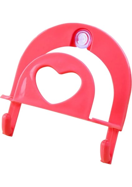 Kırmızı Stil Sıcak Satış Yaz Ev Duş Odası Pratik Vantuz Lavabo Sünger Tutucu Banyo Mutfak Gadget Dekor Uygun Depolama Rafı (Yurt Dışından)