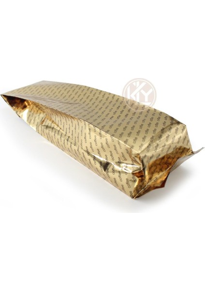 Gold Coffee Baskılı Yan Körüklü Torba 9 x 30+3 cm 500 gr 1 kg fiyatları