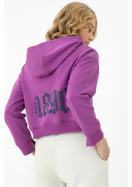 Kadın Mor Sweatshirt 50271652-VR203 modelleri