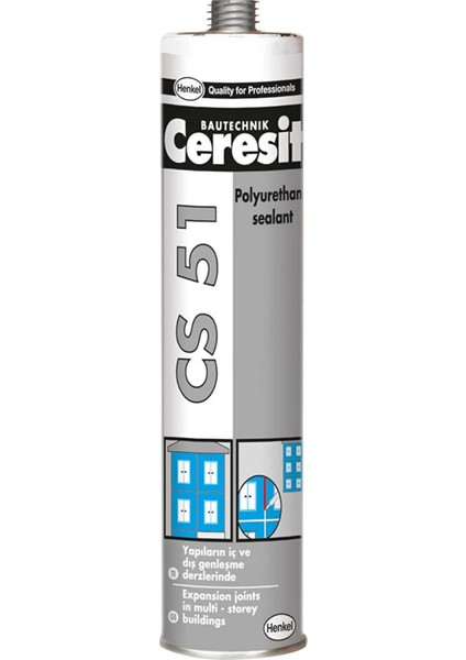 Ceresıt Pu Mastik 280 ml Gri Cs 51