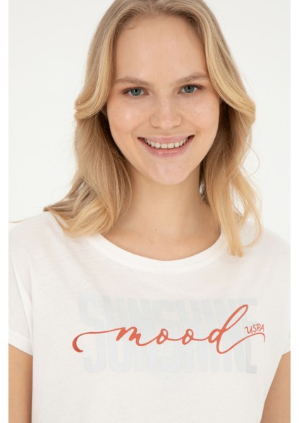 Kadın Ekru Tişört 50282894-VR019 fiyatları