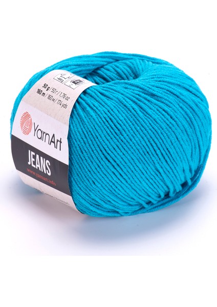 Jeans 50GR Pamuk Cotton Amigurumi El Örgü Ipi Ipliği Yünü