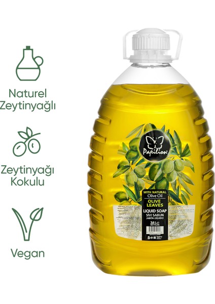 Premium Sıvı Sabun 4'lü Avantaj Paketi - 4 x 3600 ml