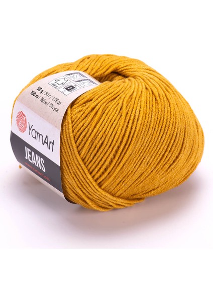 Jeans 50GR Pamuk Cotton Amigurumi El Örgü Ipi Ipliği Yünü