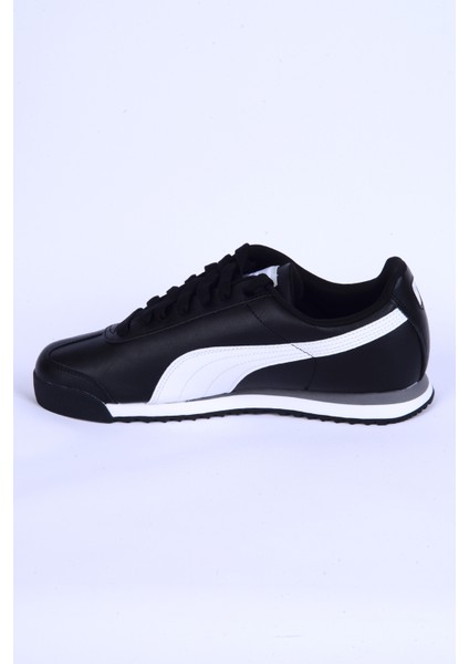 353572-11 Roma Deri Ortopedik Taban Siyah-Beyaz Sneaker Günlük Erkek Spor Ayakkabı modelleri