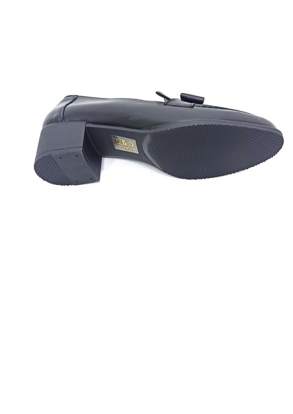 Siyah Deri Kadın Ayakkabı indirimleri