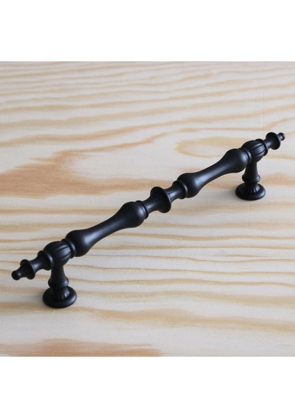 Şehzade Kulp Mobilya Mutfak Dolabı Çekmece Dolap Kulpları Kapak Kulpu Kulbu Siyah 128 mm Metal fiyatları