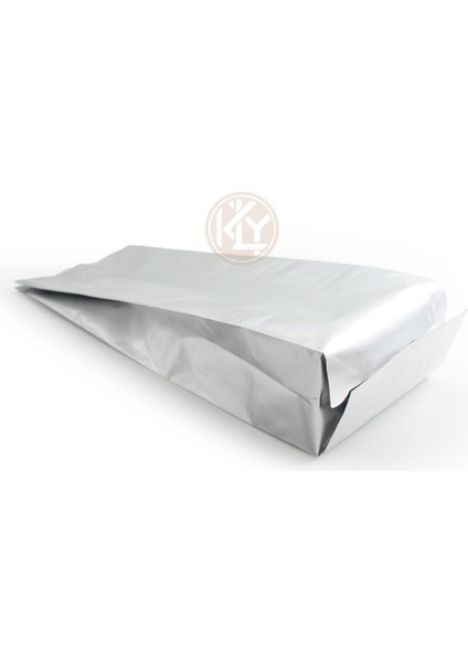 Gümüş Alümi̇nyum Yan Körüklü Torba 10 x 25+3 cm 250 gr 100 Adet fiyatları