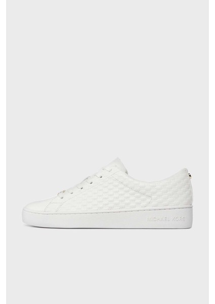 Logolu Deri Sneaker Ayakkabı 43R4KTFS1L085 Kadın Ayakkabı 43R4KTFS1L 085