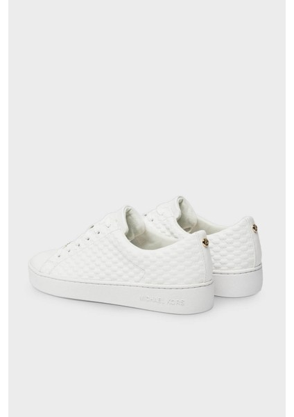 Logolu Deri Sneaker Ayakkabı 43R4KTFS1L085 Kadın Ayakkabı 43R4KTFS1L 085