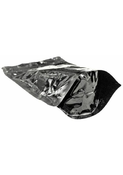 Siyah Parlak Alüminyum Kilitli Doypack 20X30+5 cm 1000 gr 100 Adet modelleri