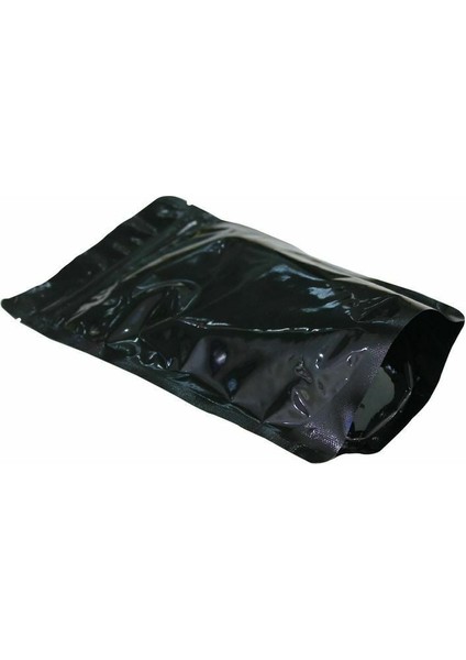 Siyah Parlak Alüminyum Kilitli Doypack 20X30+5 cm 1000 gr 100 Adet fırsatları