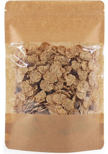 Kraft Geni̇ş Pencereli̇ Ki̇li̇tli̇ Doypack 20 x 30+5 cm 1000 gr 100 Adet