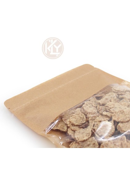 Kraft Geni̇ş Pencereli̇ Ki̇li̇tli̇ Doypack 20 x 30+5 cm 1000 gr 100 Adet fırsatları