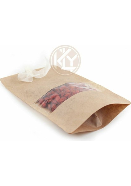 Kraft Dar Pencereli̇ Ki̇li̇tli̇ Doypack 11 x 18+3,5 cm 100 gr 1000 Adet