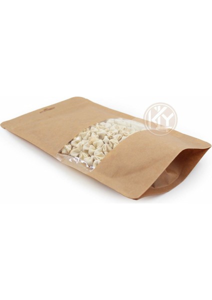 Kraft Dar Pencereli̇ Ki̇li̇tli̇ Doypack 16 x 27+4,5 cm 500 gr 1000 Adet modelleri