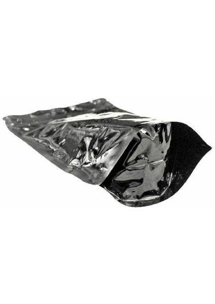 Si̇yah Parlak Alümi̇nyum Ki̇li̇tli̇ Doypack 13X22+4 cm 250 gr 100 Adet modelleri