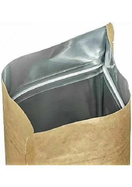 Kraft Alümi̇nyum Ki̇li̇tli̇ Doypack 11 x 18+3,5 cm 100 gr 100 Adet modelleri
