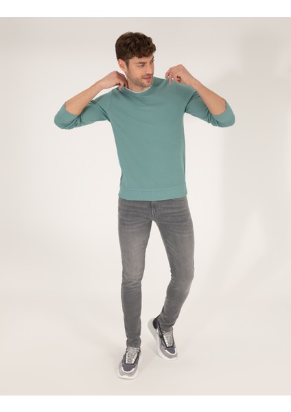 Erkek Mint Sweatshirt 50270660-VR152
