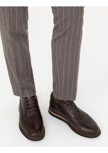 Erkek Kahverengi %100 Deri Casual Ayakkabı 50277432-VR029