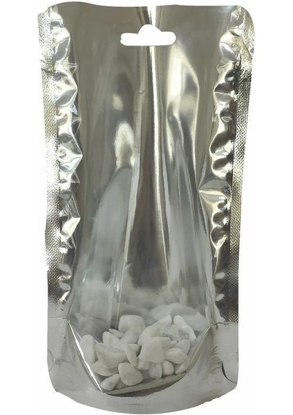 Şeffaf Metalize Kilitsiz Doypack 11X18+3,5 cm 100 gr 1000 Adet modelleri