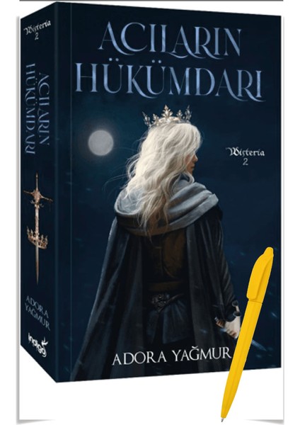 Varislerin Oyunu + Acıların Hükümdarı Ciltsiz / Adora Yağmur 2 Kitap Set + Alfa Kalem - Kitap