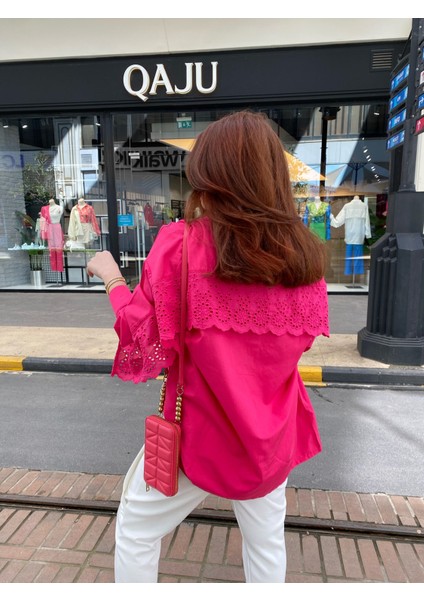 Fisto Detaylı Oversize Gömlek fiyatları