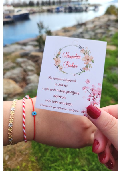 Marteniçka Bileklik Nazar Boncuğu Şans Bilekliği Seti fiyatları