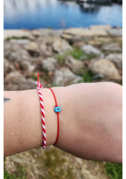 Marteniçka Bileklik Nazar Boncuğu Şans Bilekliği Seti modelleri