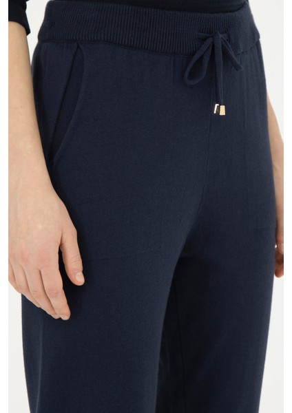 Kadın Lacivert Triko Pantolon 50276596-VR033 indirimleri