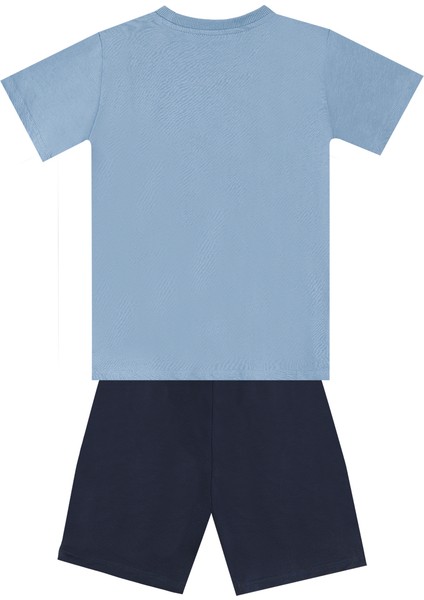 Kepçe Işte Erkek Çocuk T-Shirt Şort Takım